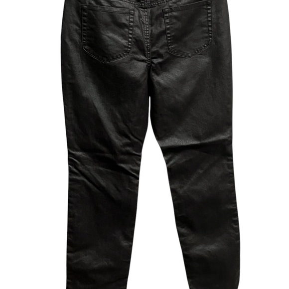 Chicos Black Shimmer Pants - Picture 6 of 7